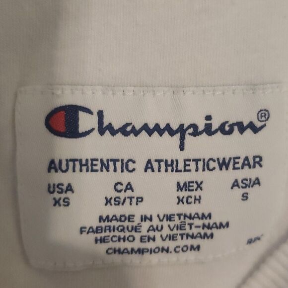 Womens top Xtra small champion sweatshirt - Picture 3 of 6